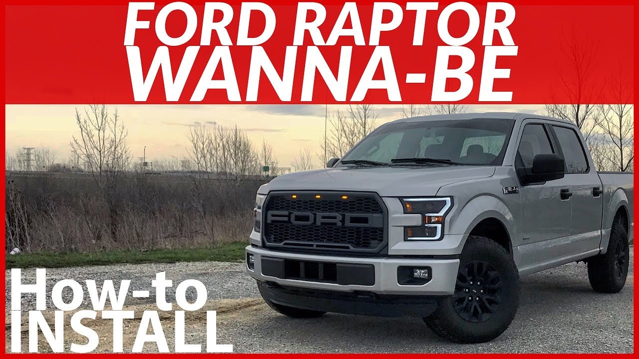*BEST* Ford RAPTOR Grill Install/Review!!