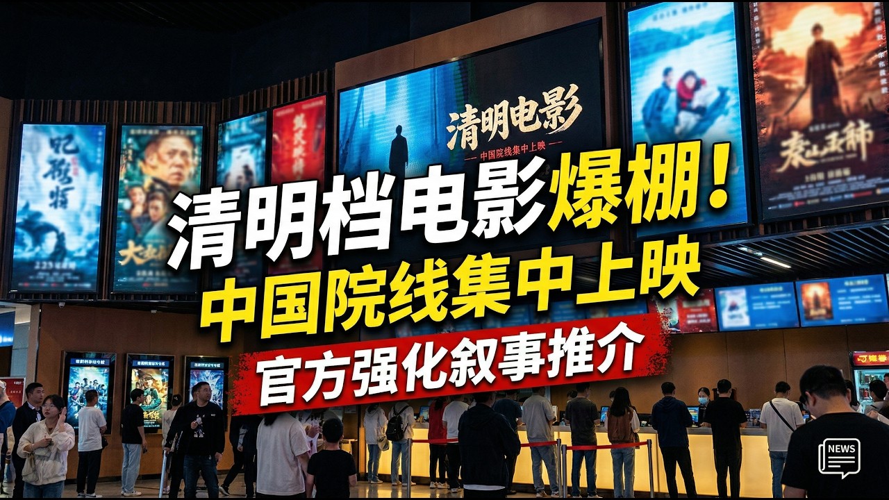 中国清明档电影集中上映，官方强化叙事推介结构