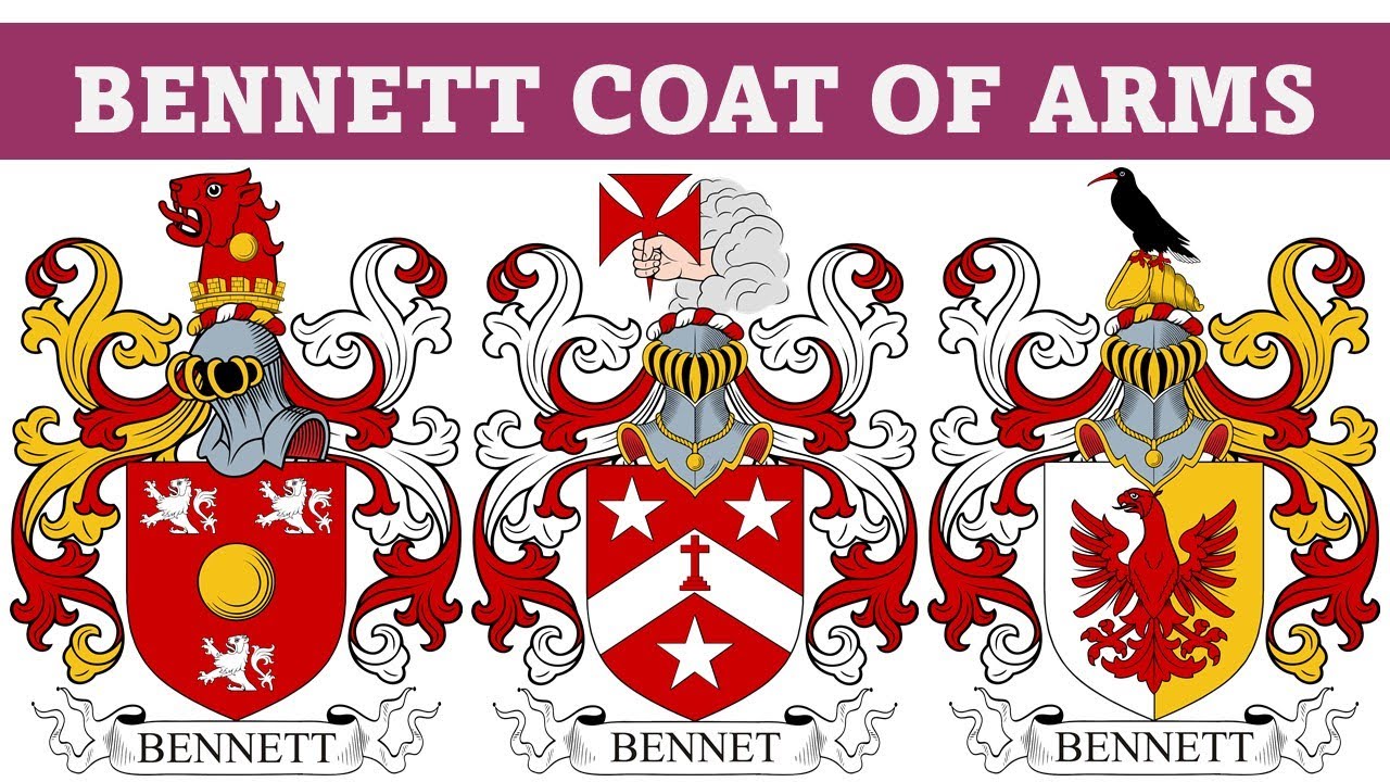 Bennett Coat of Arms & Family Crest - Symbols, Bearers, History