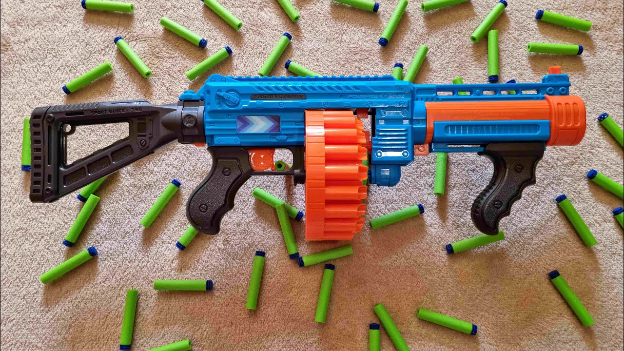 [Review] Villainator | Pump-Action Submachine Dart Blaster