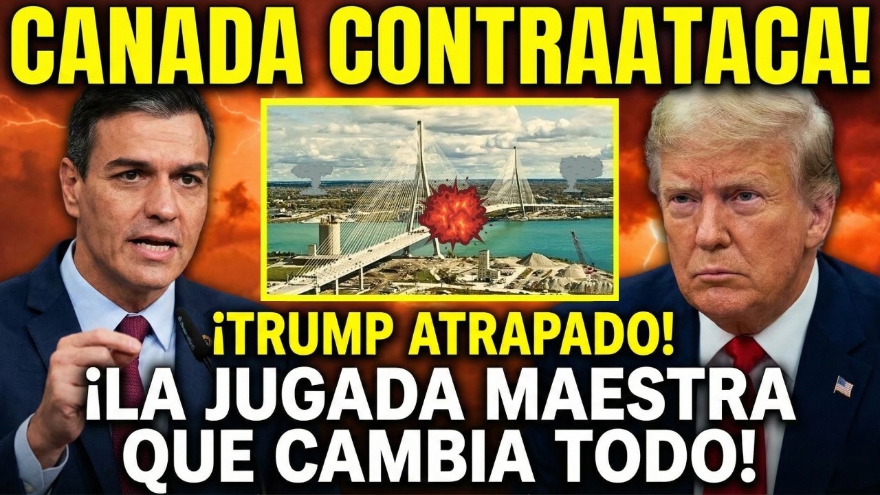 HACE 3 MINUTOS — Carney responde a la amenaza de Trump sobre el puente Gordie Howe