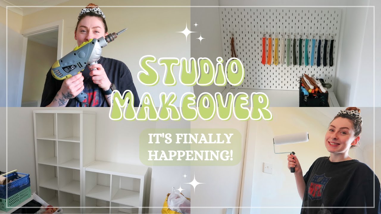 STUDIO VLOG #19 ☆ OFFICE STUDIO MAKEOVER | Fauna Rose ☆