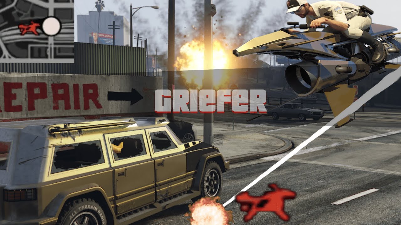 oppressor Mk II Griefer gets humbled in GTA Online