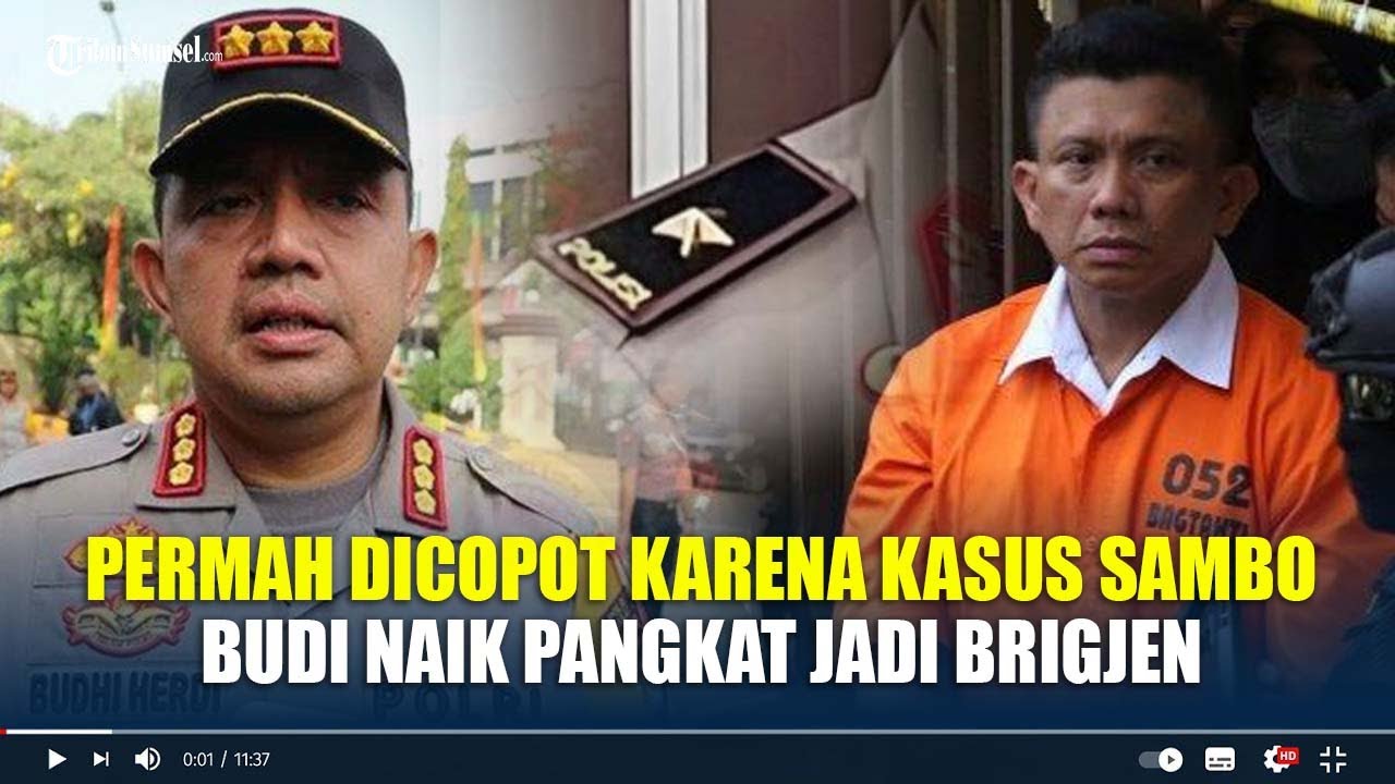 Permah Dicopot Karena Kasus Sambo, Budi Naik Pangkat Jadi Brigjen