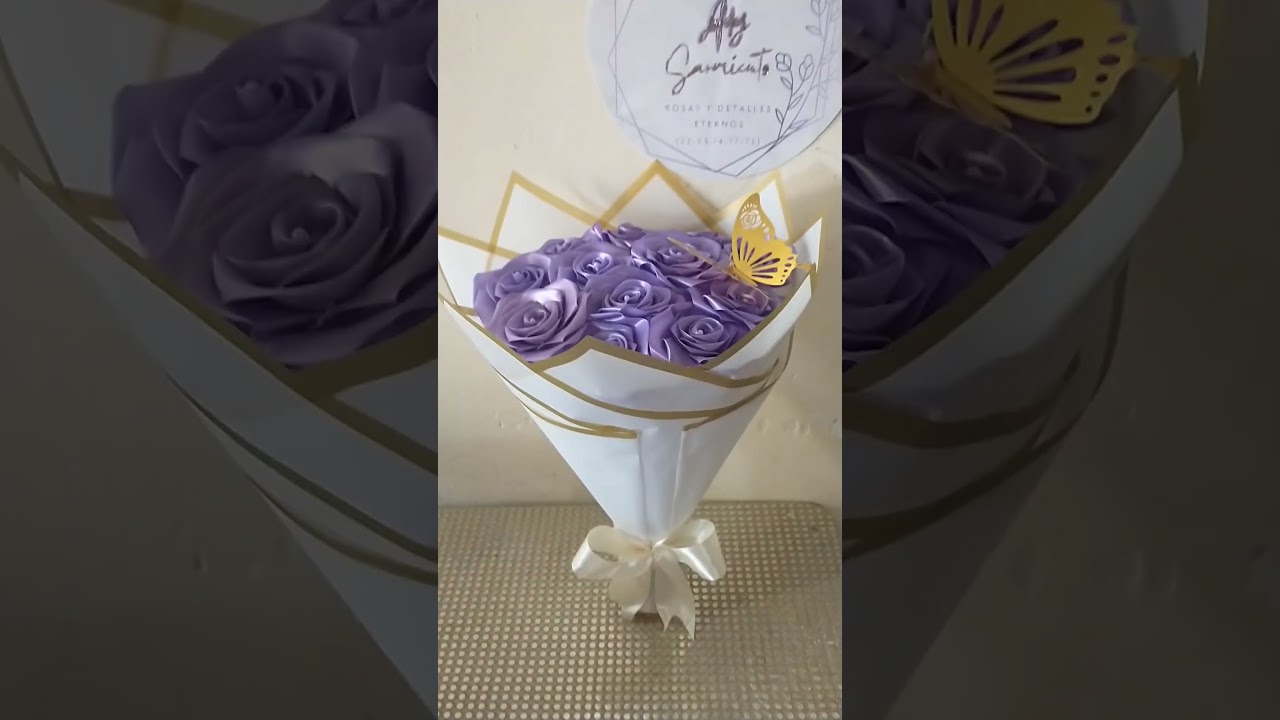 Ramo de rosas#eternas de 12 rosas en color lila✨💜✨💜✨💜✨💜✨💜