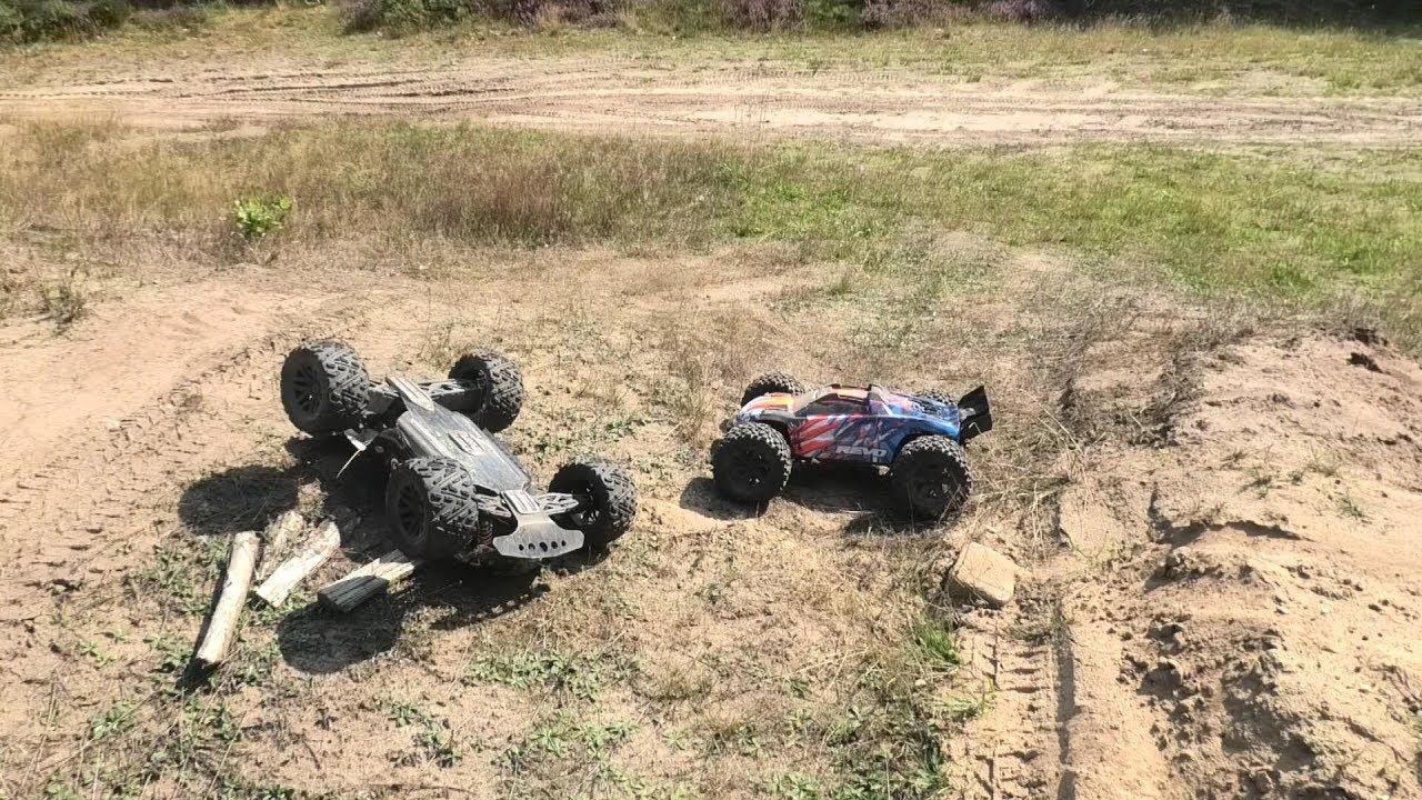 Traxxas E-Revo 2.0 6S vs Arrma Kraton/ Outcast 4S feat. Dr. AB-Racing [deutsch/ german]