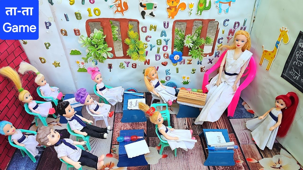 Barbie Doll All Day Routine In Indian Village/Sita Ki Kahani Part-240/Barbie Doll Bedtime Story