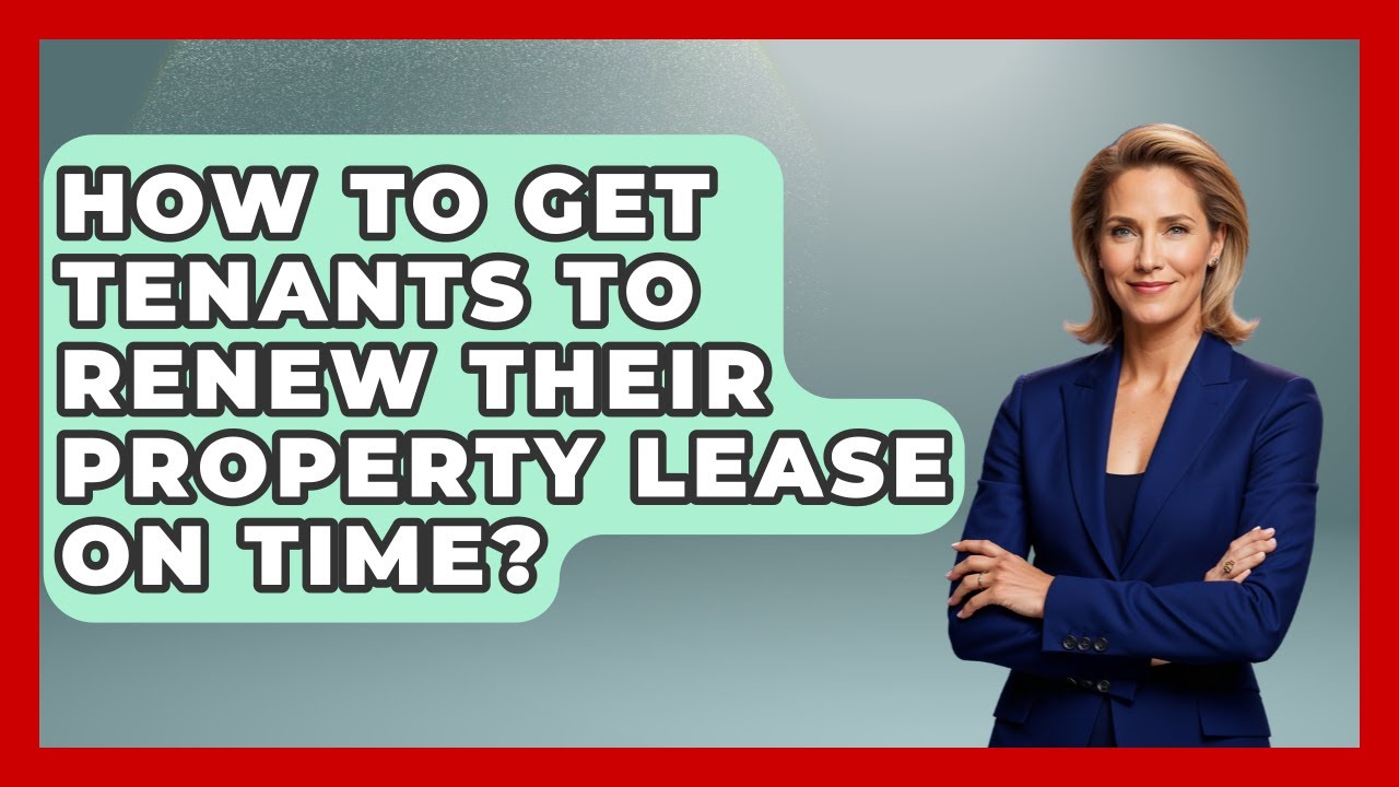 How To Get Tenants To Renew Their Property Lease On Time? - Mastering Property Management