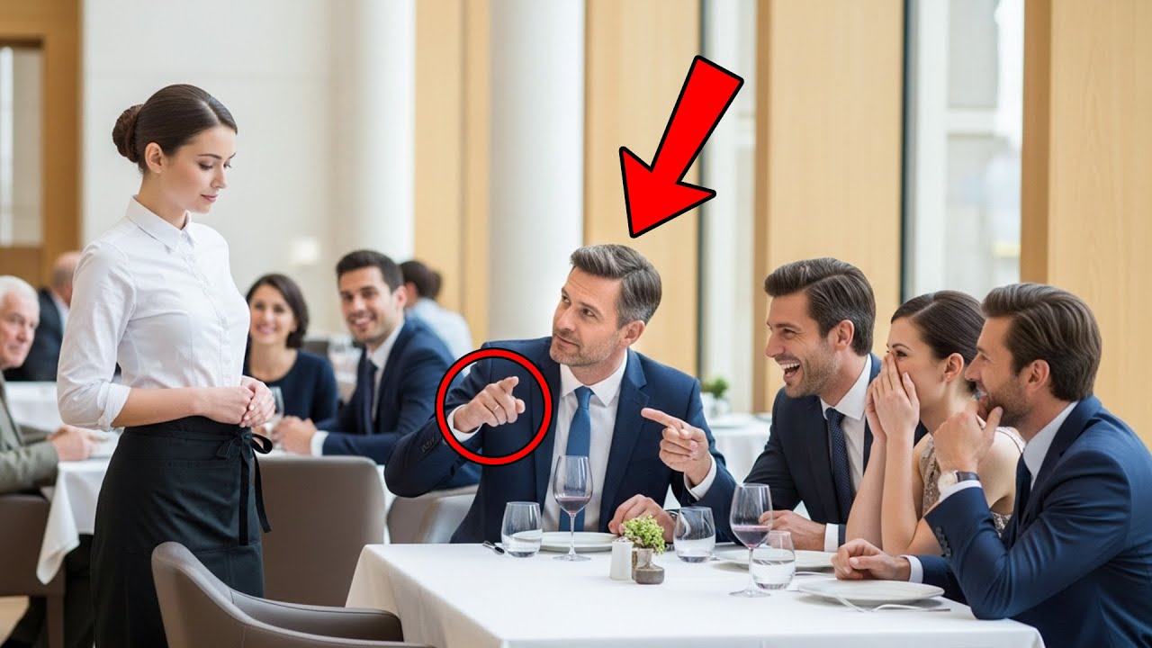They Mocked the Waitress — Then the Millionaire Asked a Question No One Else Could Answer