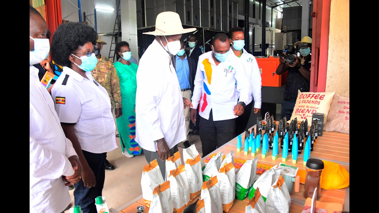 PRESIDENT MUSEVENI INSPECTS PROGRESS OF INSPIREAFRICA COFFEE FACTORY PROJECT