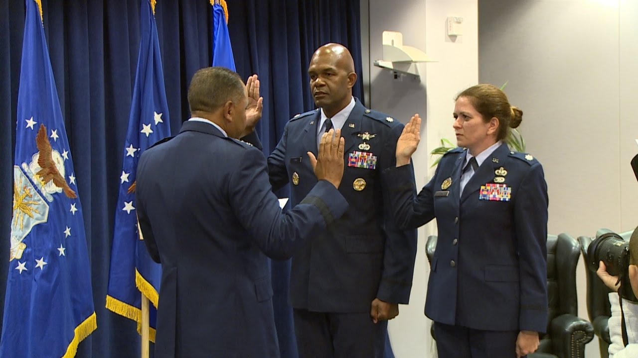 Lt Col Lee Jones & Lt Col Mary Danner-Jones Promotion Ceremony