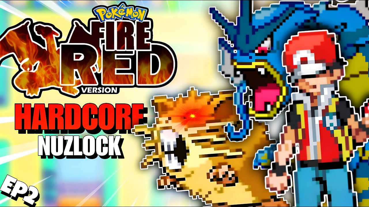 Raticate Ne Sabko Solo Ker Diya!🔥 Pokemon Fire Red HARDCORE NUZLOCK Ep2