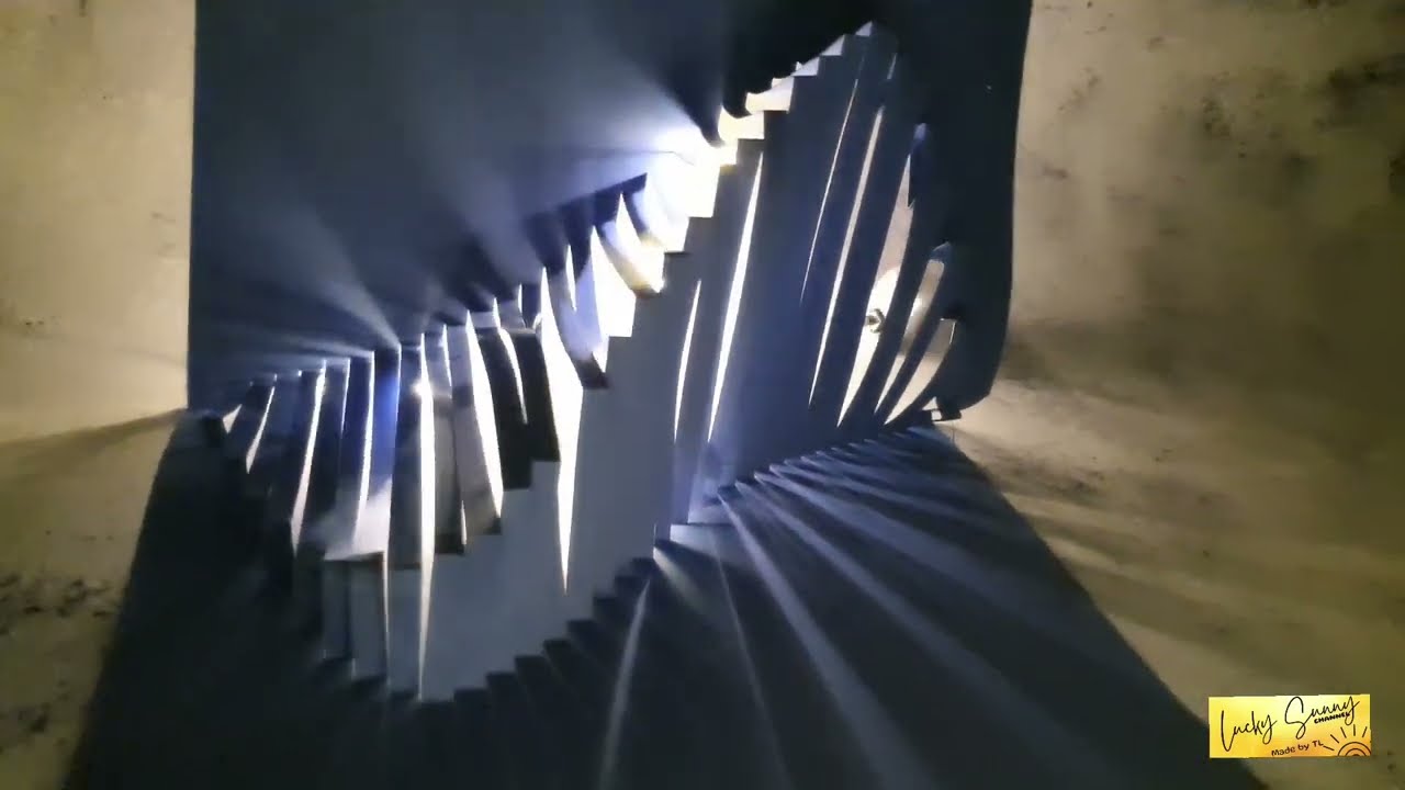 Create Wave Shape With Paper Cutting Art