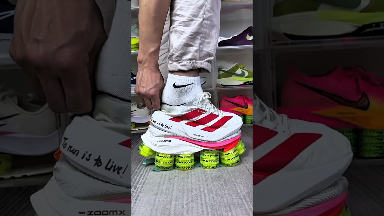 🔥Adios Pro 4: Soft Feel or Pure Comfort? Let&rsquo;s Test It! #shorts #fyp #adiospro4