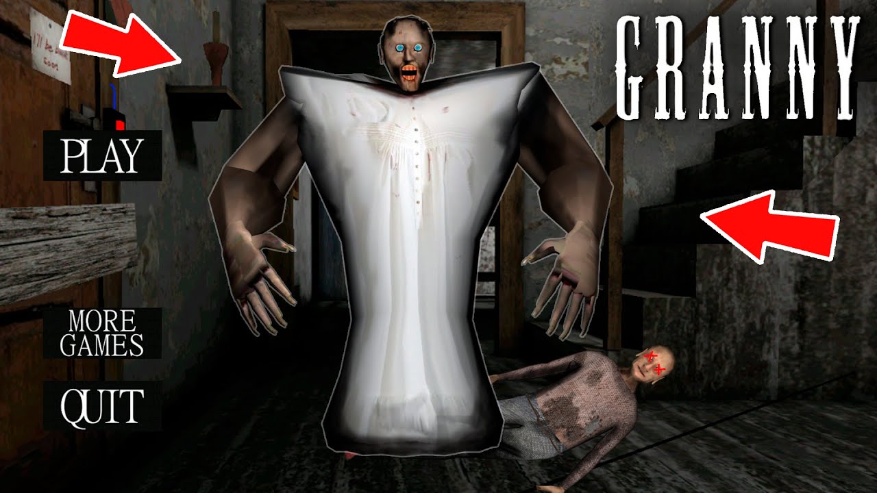 Playing Mutant Granny vs New Red Weapon | Secret Update Granny !! Gameplay Animation