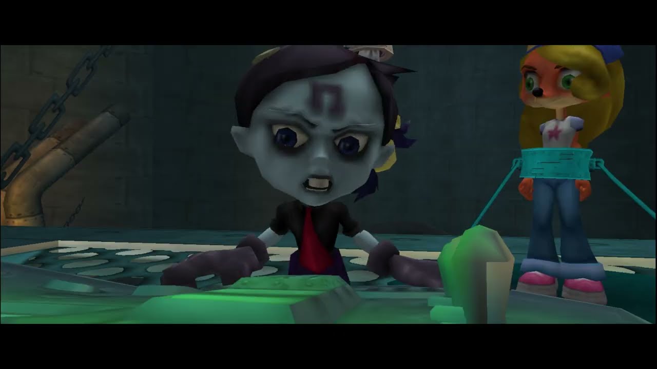 (PSP) Crash Lucha de Titanes episodio 19 minority robot