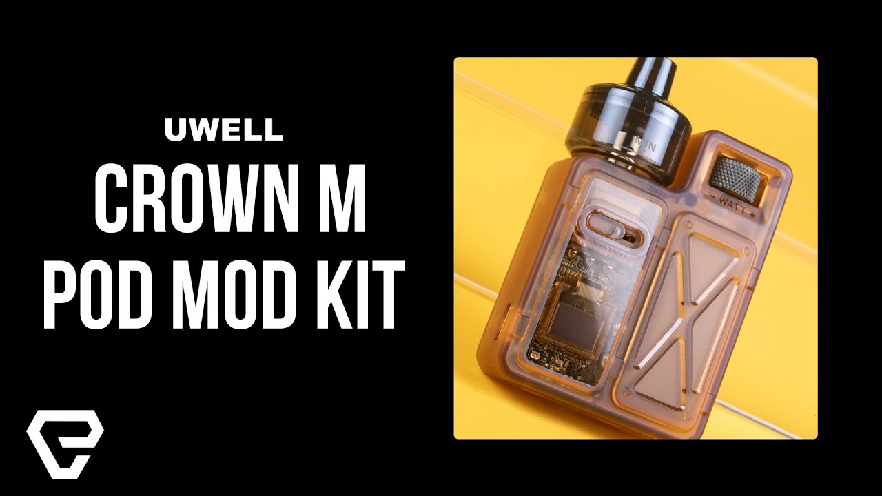 2 COILS in ONE! Uwell Crown M Pod Mod Kit Review!