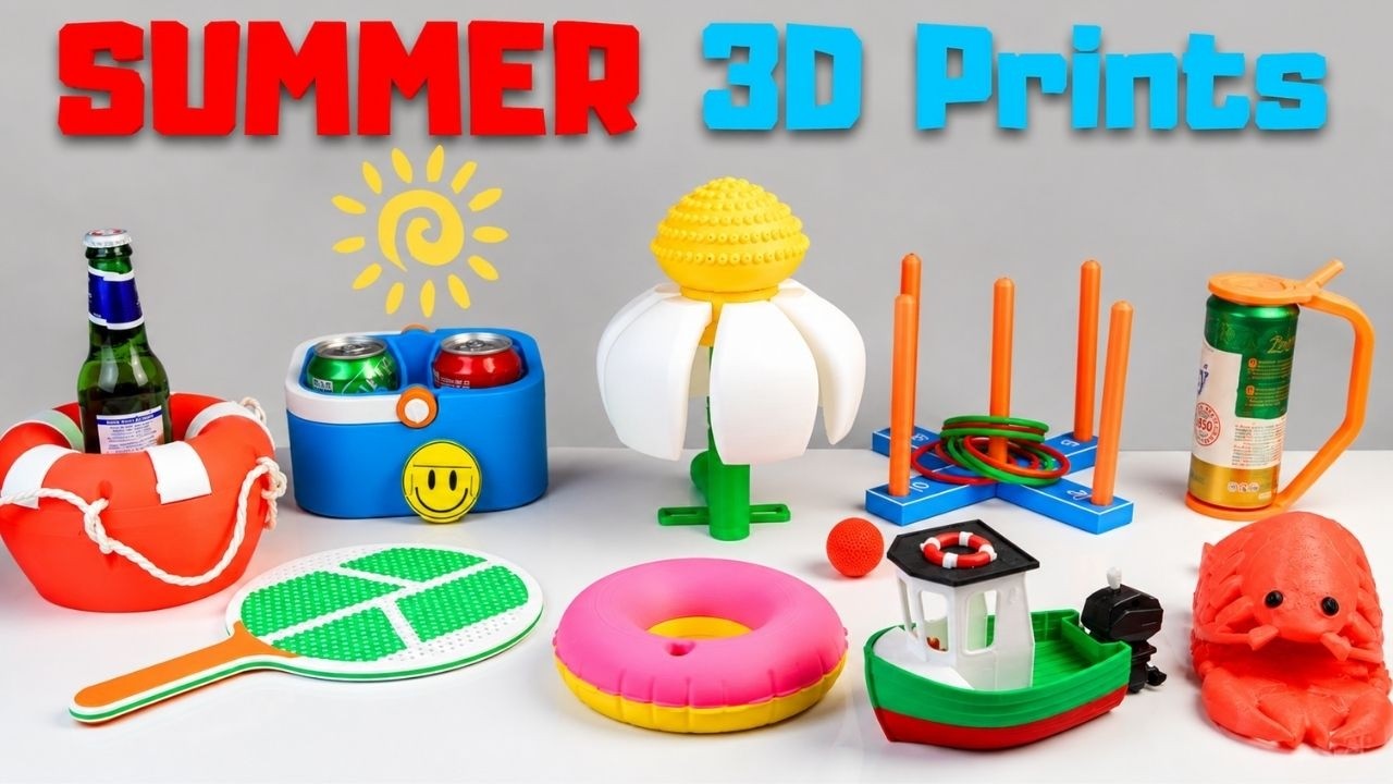 TOP 20 Things to 3D Print This SUMMER