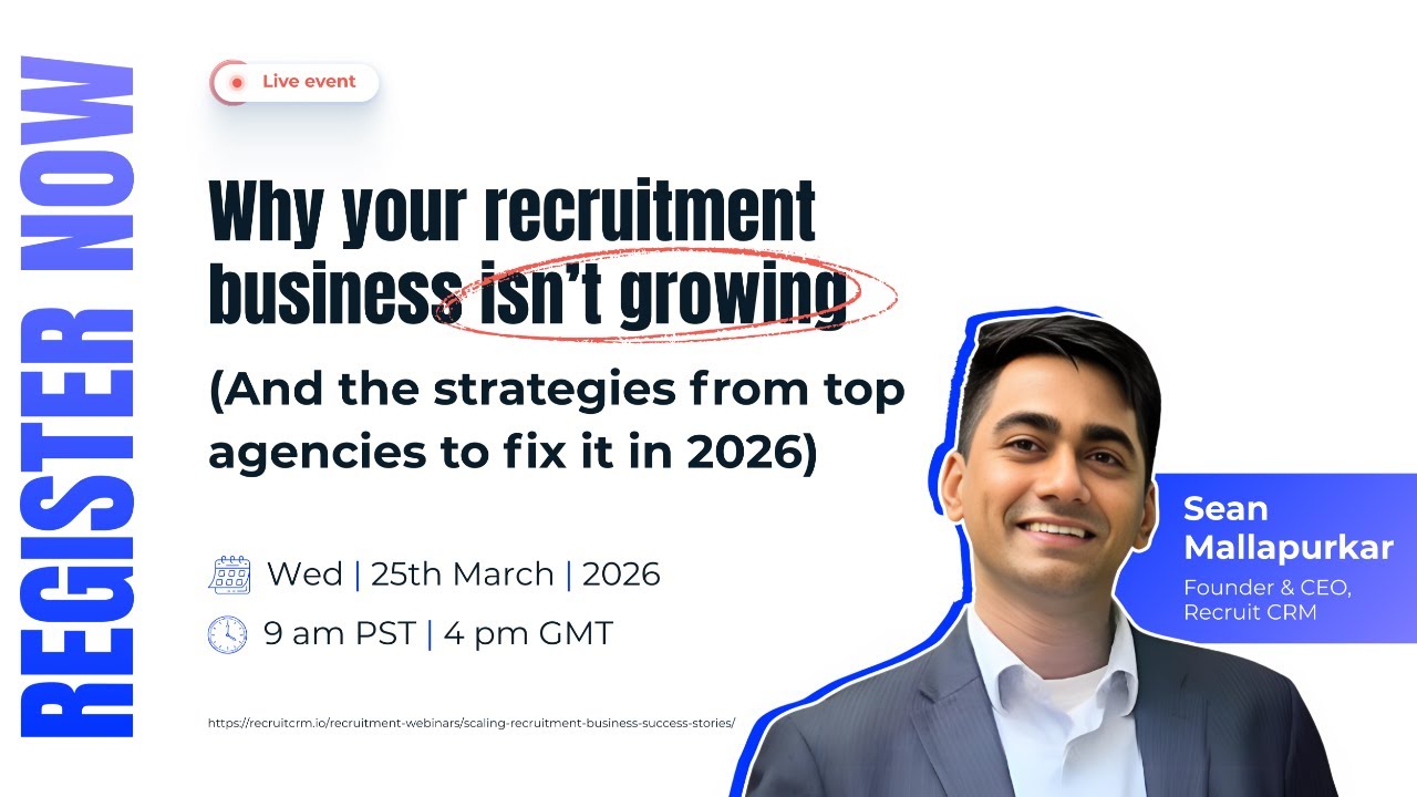 Why your recruitment business isn’t growing (And the strategies from top agencies to fix it in 2026)