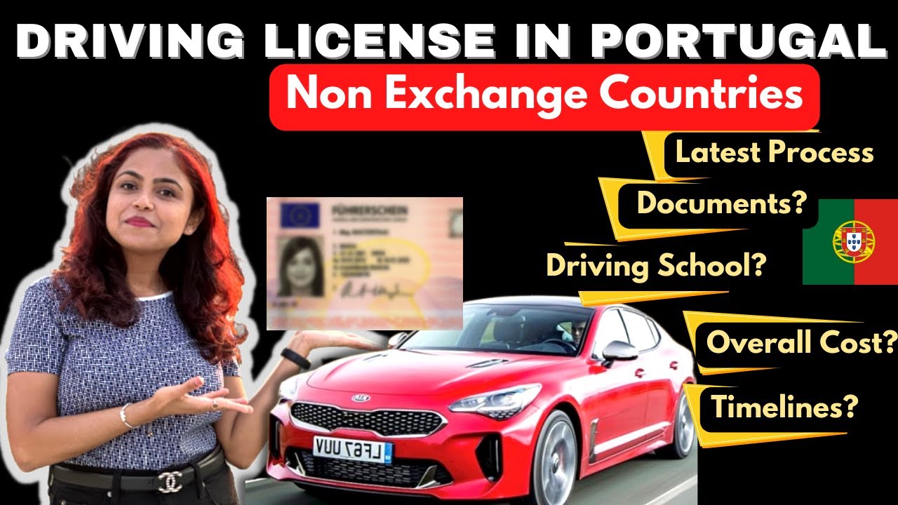 How to Obtain Driving Licence in Portugal from Scratch | Non-Exchange Process
