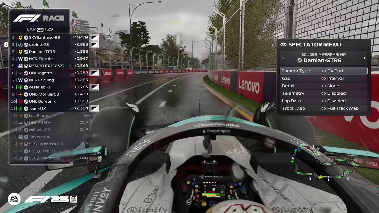 LIVE // EN VIVO UNIVERSE LEAGUE F1 SPECTEANDO LA DIV 3 (NO COMMENTARY)