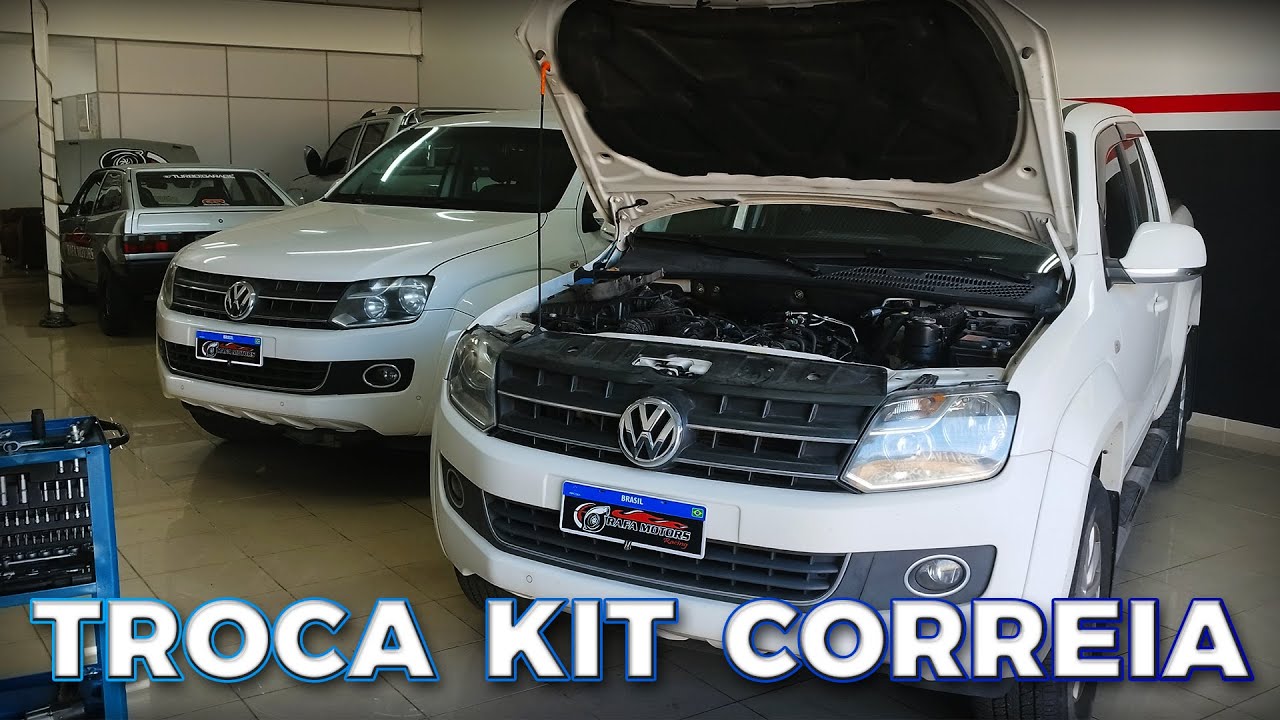 TROCA DE KIT CORREIA AMAROK