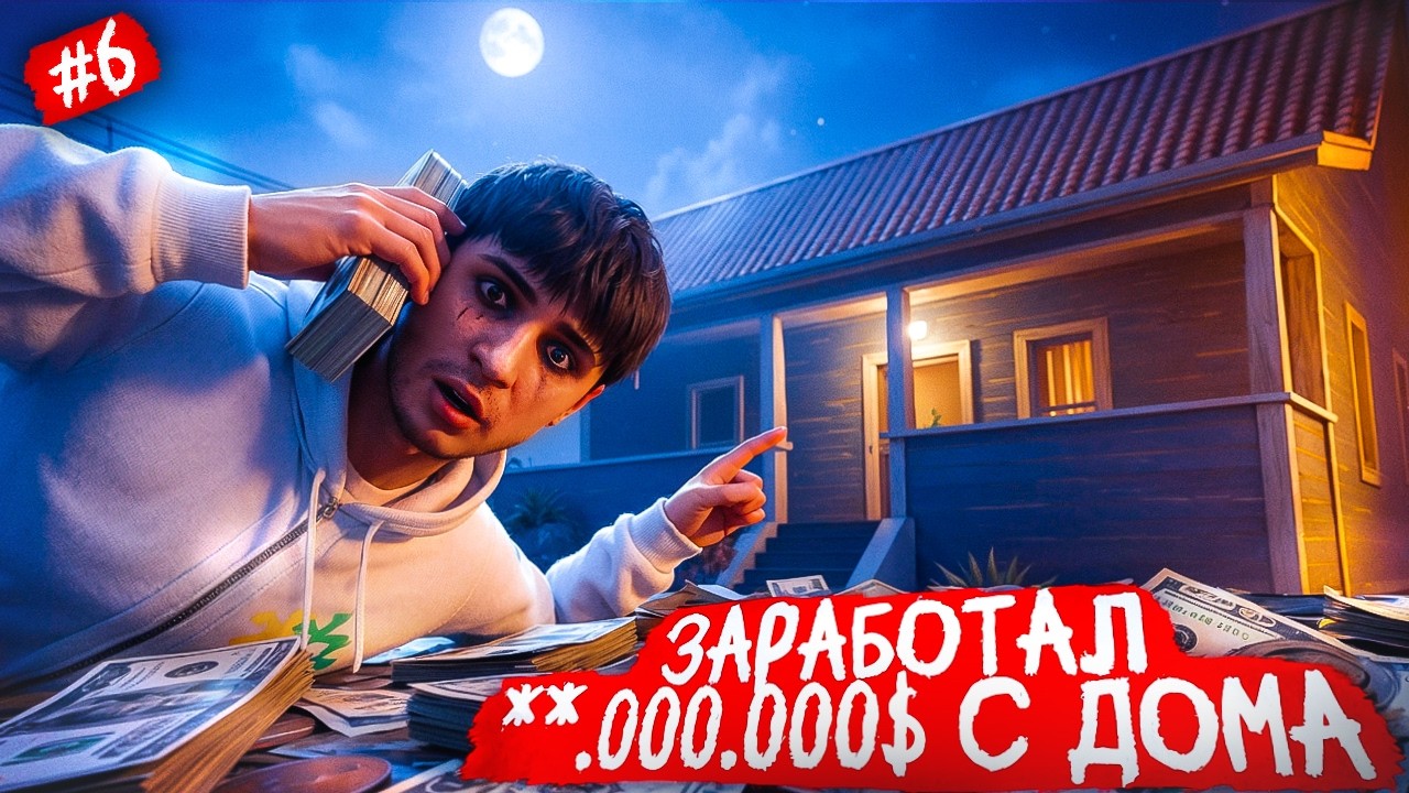 заработал МИЛЛИОНЫ С ПРОДАЖИ ДОМА! И АХУ** НА MAJESTIC RP - ПУТЬ ДО 50КК В GTA 5RP Majestic #6