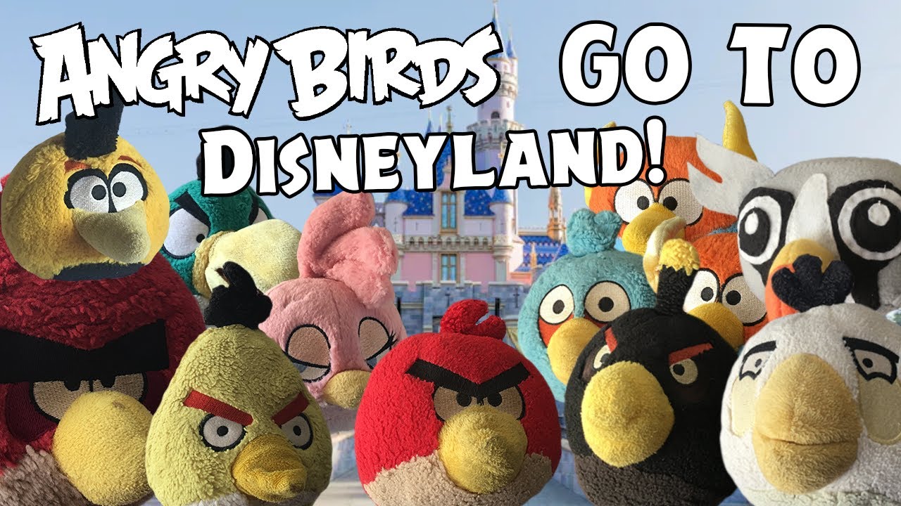 Angry Birds Go To Disneyland!