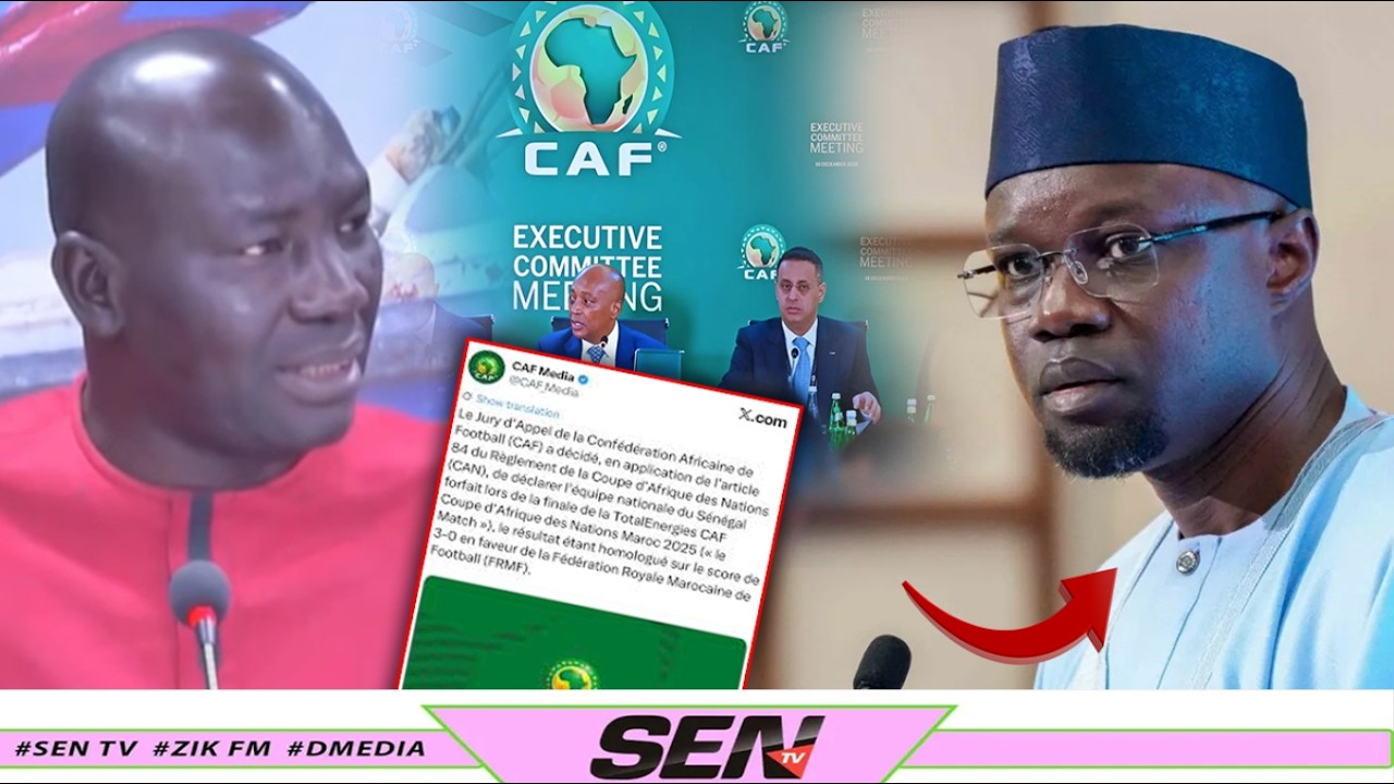 Retrait de la CAN au Sénégal : Les véritables raisons de la colère de Thierno Diop contre Sonko.
