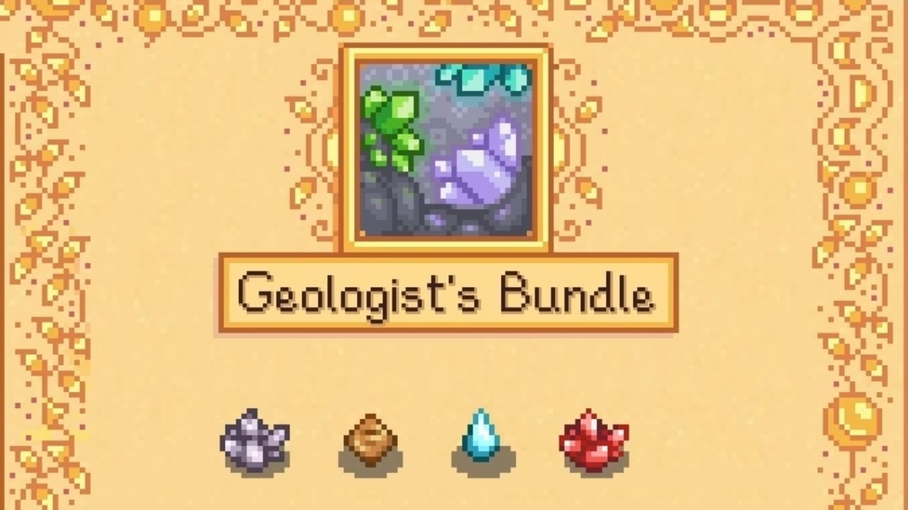 How to Complete Geologist's Bundle - Stardew Valley