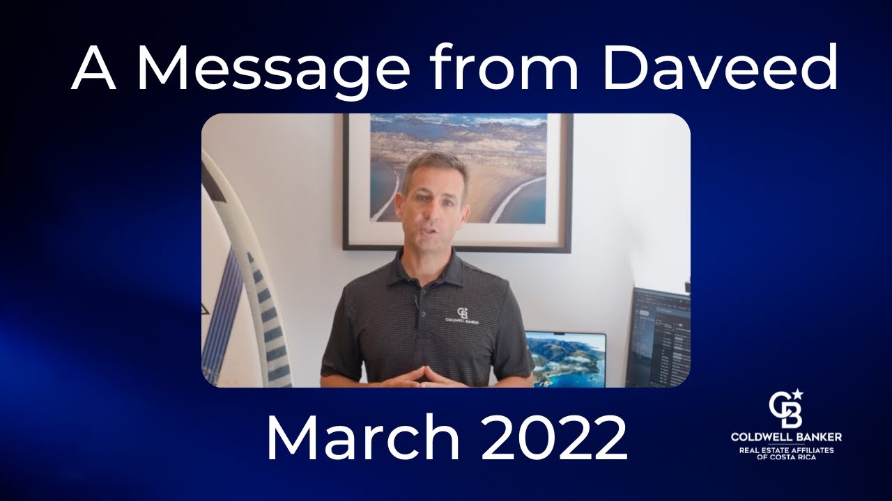 Daveed Hollander - March 2022 Update