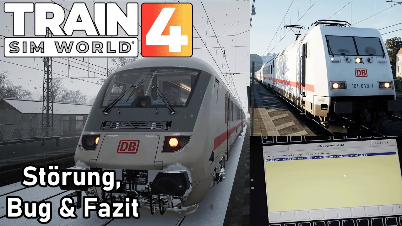 Störung, Bug & Fazit zur Expert Line BR 101 von Real Life Lokführer / TSW 4