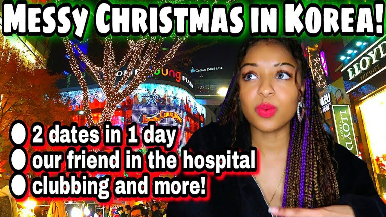 Holiday in Korea Storytime | Christmas date and drama in Hongdae!