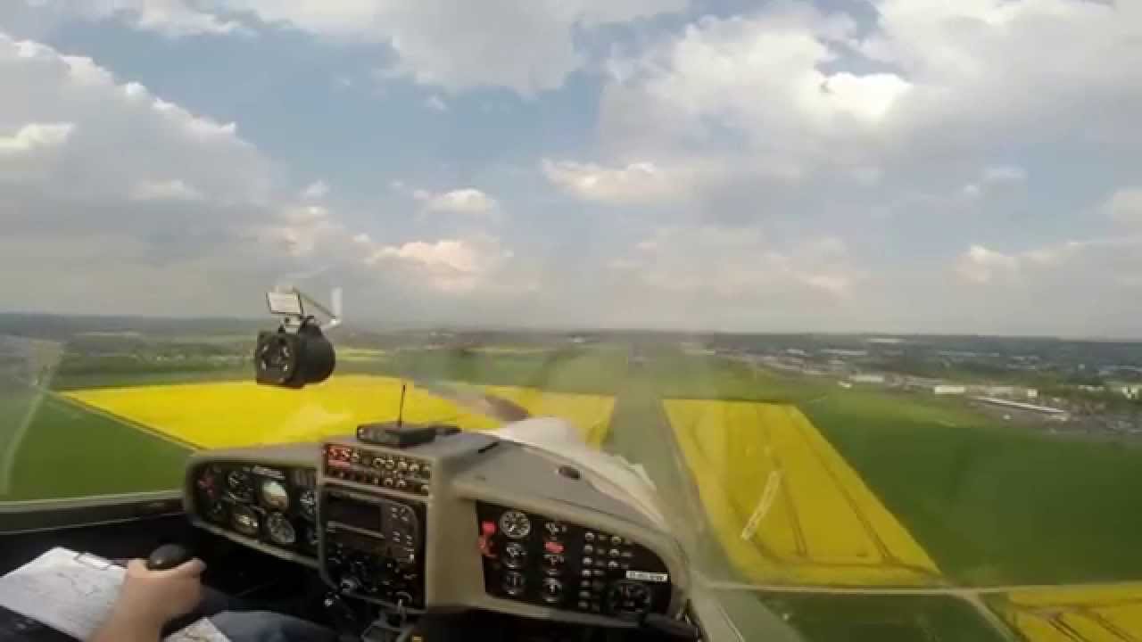 VFR Flight EDKW to EDLW / VOR/DME 06 - Dimona HK36