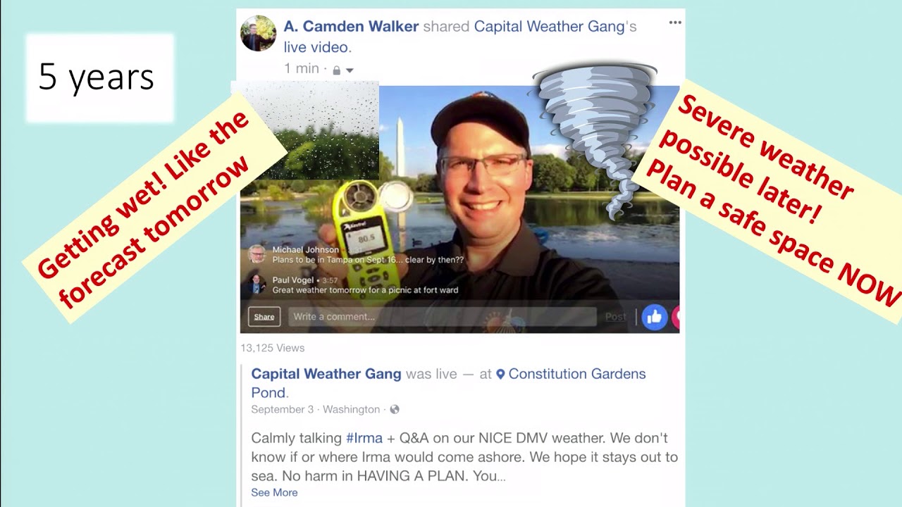How you&rsquo;ll receive and perceive your weather forecast in 10 years &ndash; ONA17 Lightning Talk