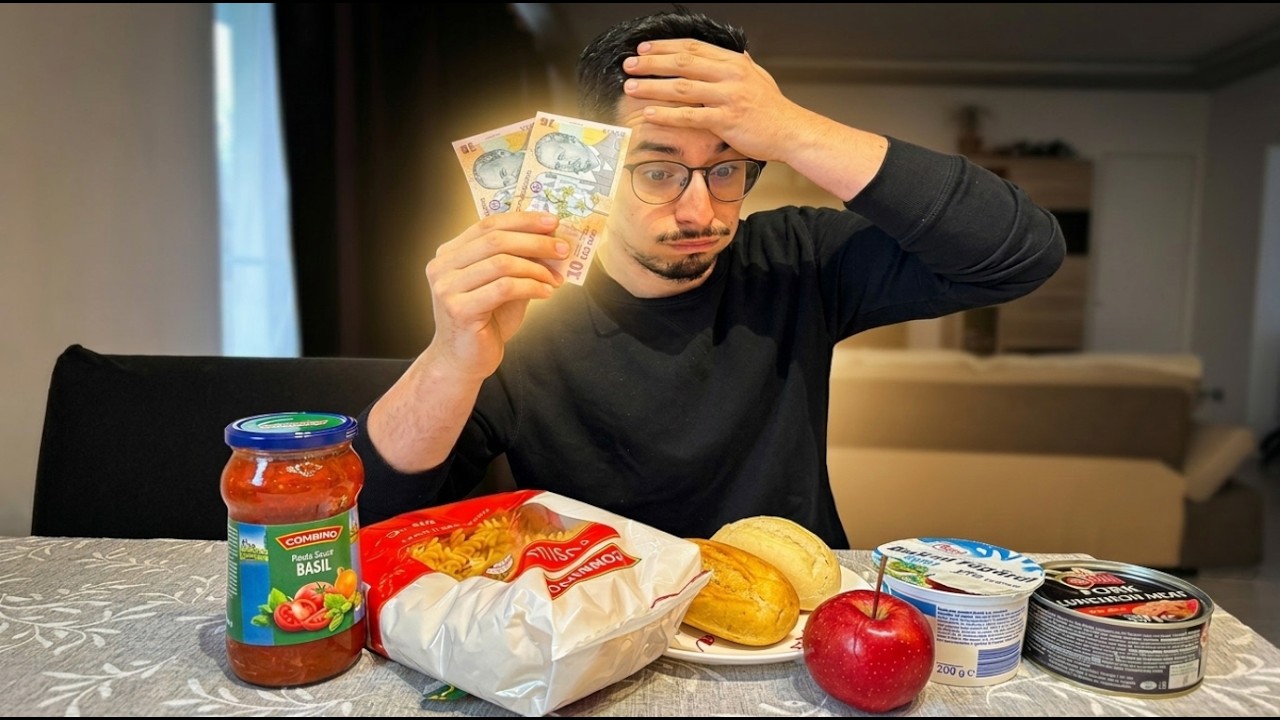 Supraviețuiesc o zi cu DOAR 20 DE LEI
