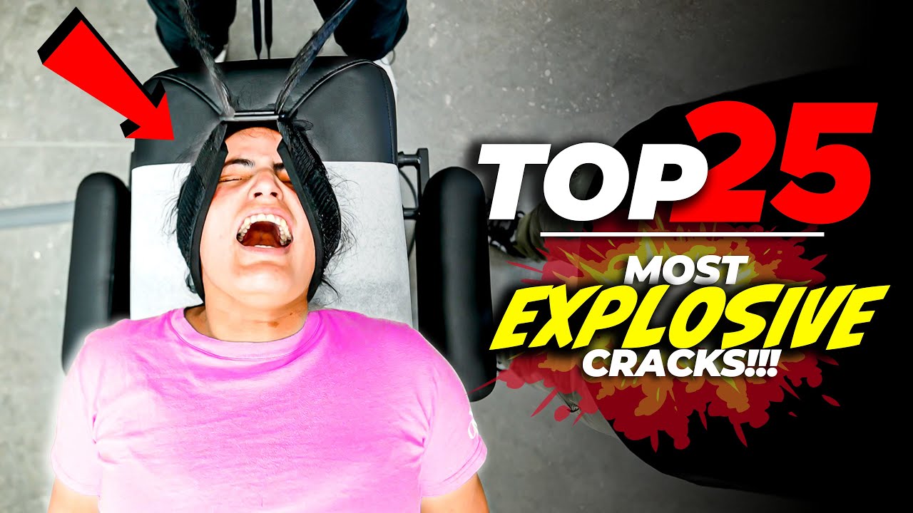 TOP 25: MOST *EXPLOSIVE* BACK CRACKS! 😱🔥| Asmr Chiropractor Compilation | Aligned Clinic
