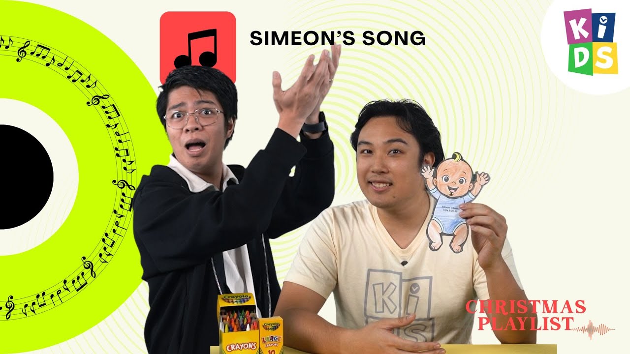 Kids Church Online | Christmas Playlist | Simeon's Song
