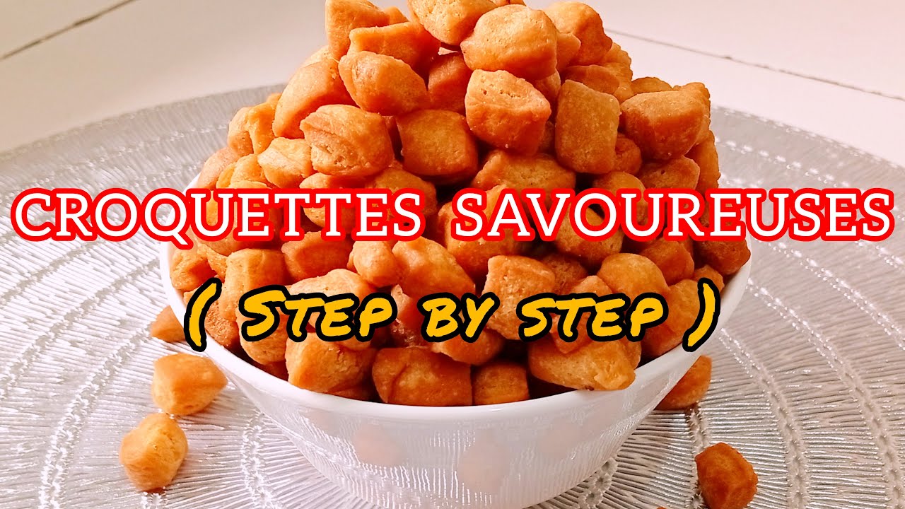  Mini Croquettes de Farine,amuses bouche/ goûter maison✨#croquettesdefarine#douceurs