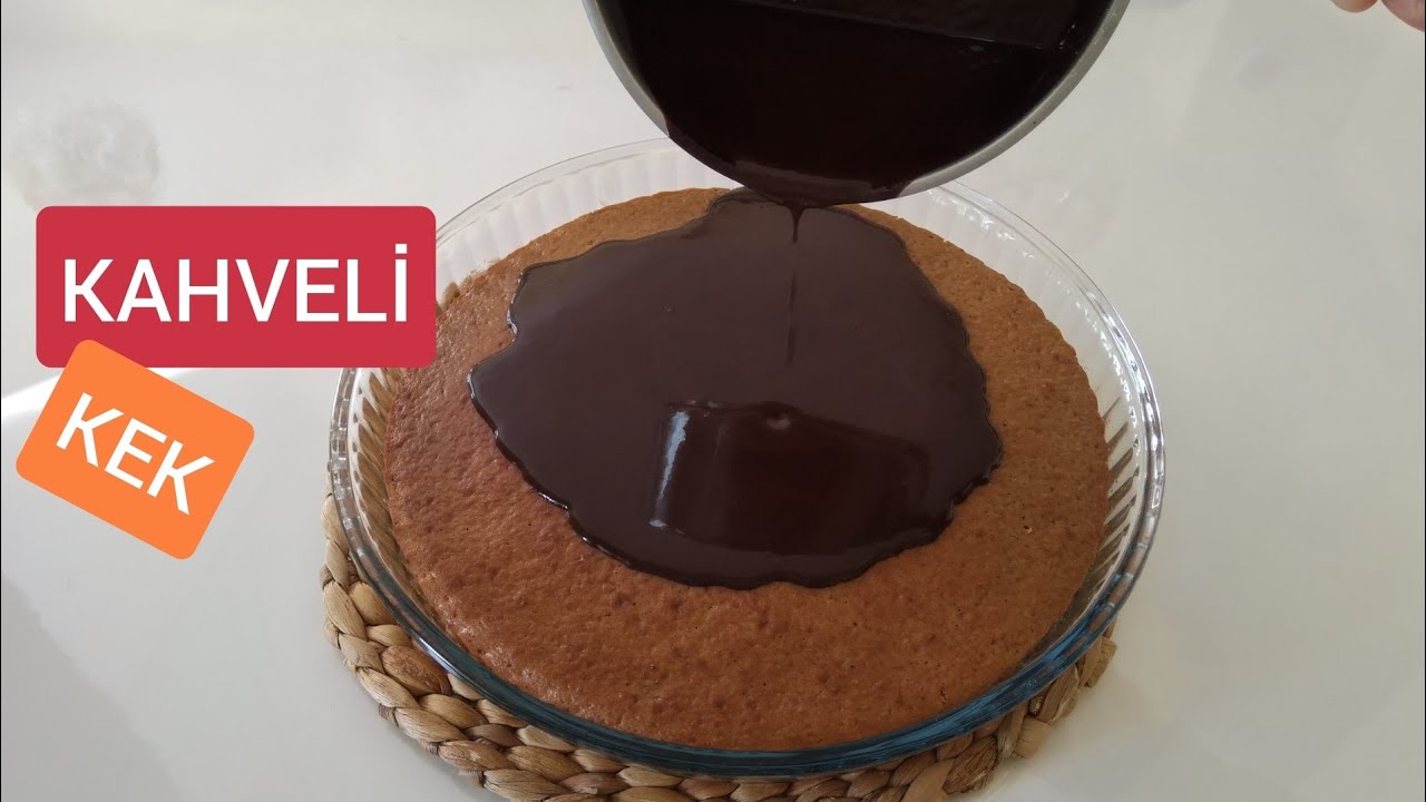Kahveli Kek Tarifi 👌 Kek Tarifleri /  Beş Çayı Tarifleri