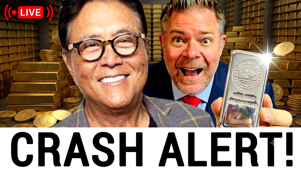 Złoto po 16 000 $ 🚨 + Robert Kiyosaki ostrzega: Lepiej tego POSŁUCHAJ - aktualności o cenach sreb...