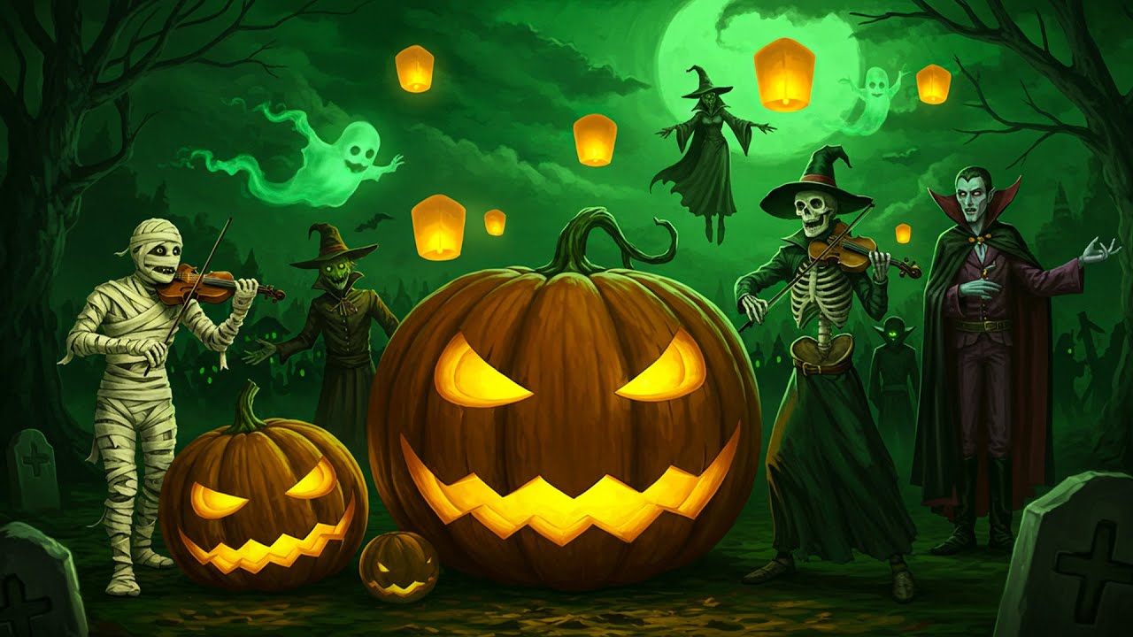 Dark Carnival of Shadows 🎃 Haunted Halloween Festival Music – Eerie & Atmospheric Ambience 2025