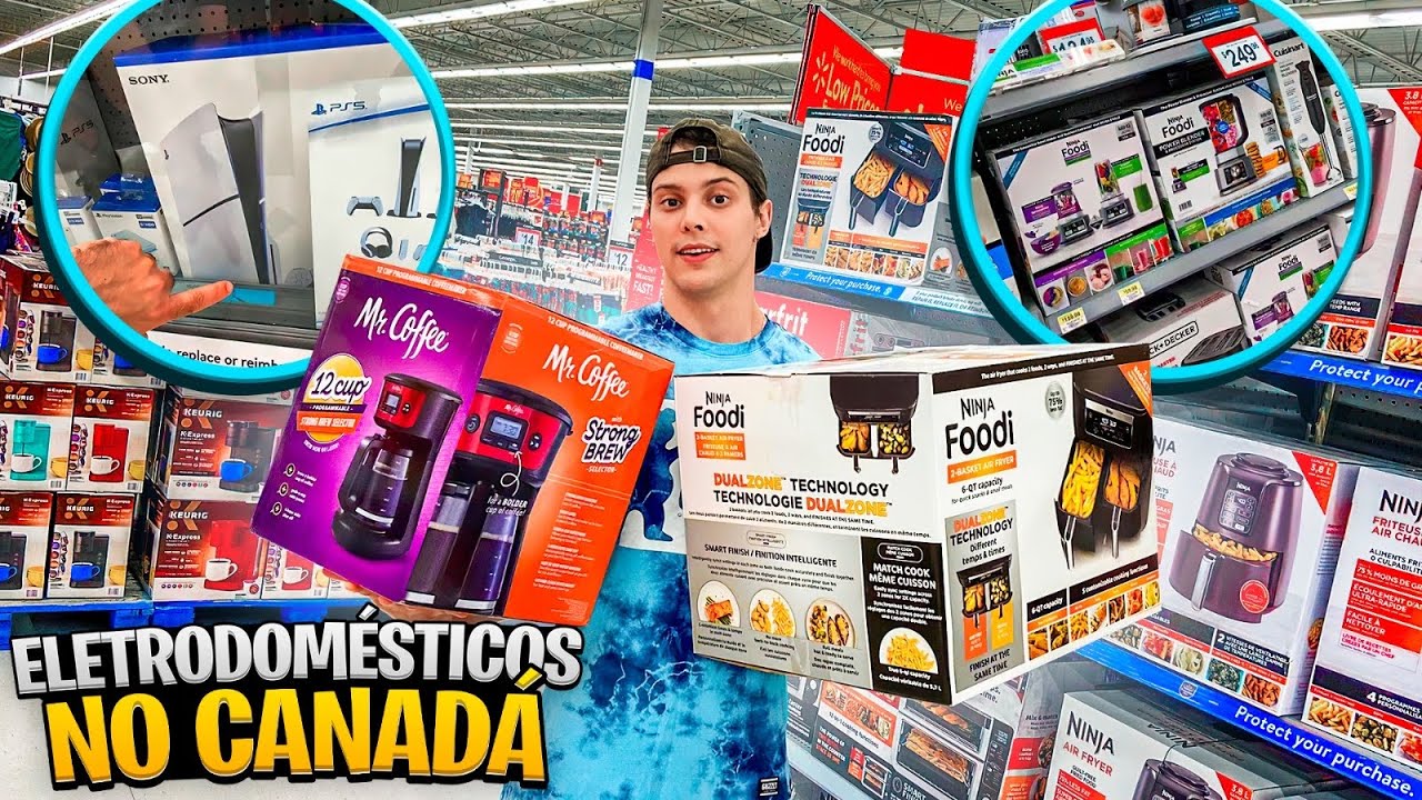 PREÇO DE ELETRODOMÉSTICOS ESSENCIAIS NO CANADÁ 🇨🇦