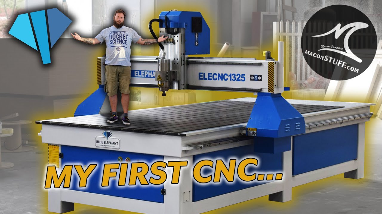 I Bought a Large CNC from China - Blue Elephant