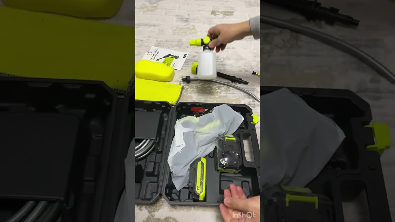 7Go 7cw01-2 akülü yüksek basınçlı araç yıkama tabancası. High Pressure Vehicle and Garden Washing