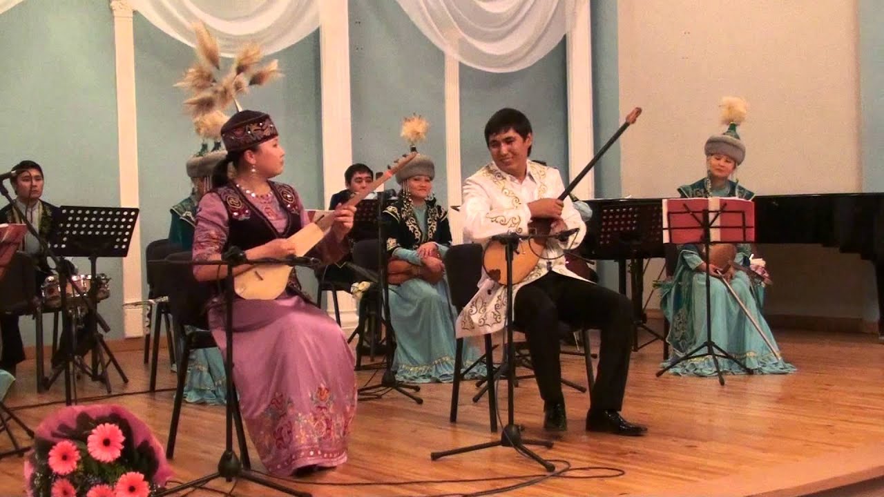 Н.Аширов & П.Ибраева.Классика.Қазақ-қырғыз күй тартысы: