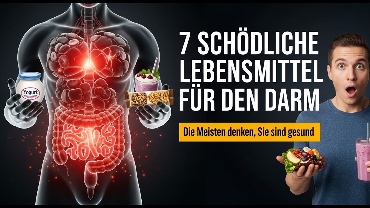 7 Lebensmittel, die Ihrem Darm am meisten schaden (und die die meisten für gesund halten)