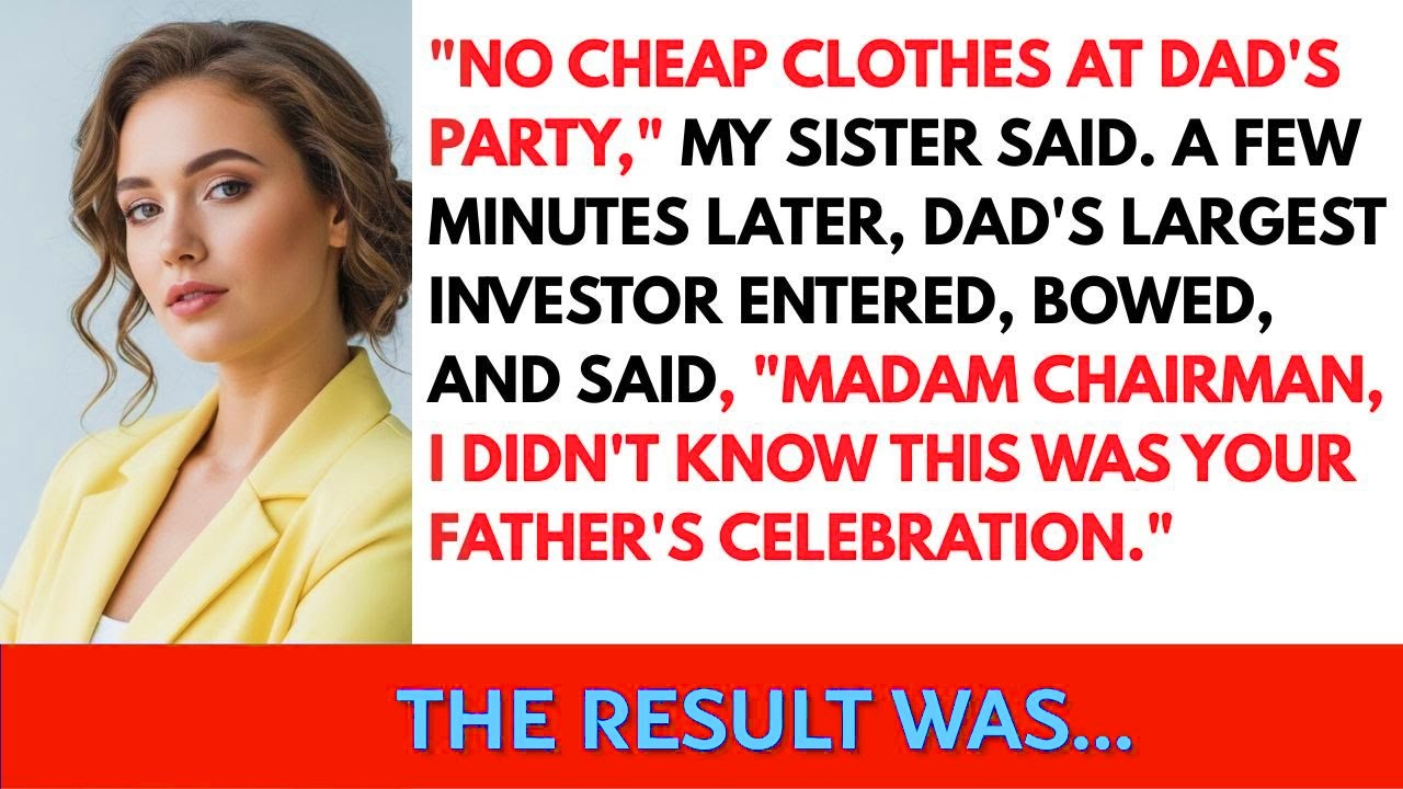 Banned from Dad's Party for Looking Poor — Then I Signed the Merger Contract