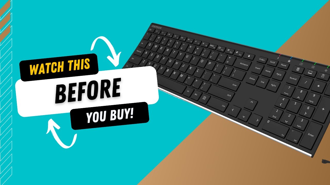 Arteck 2.4G Wireless Keyboard