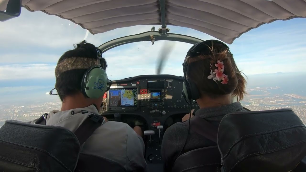 Sling Pilot Academy flight lesson 